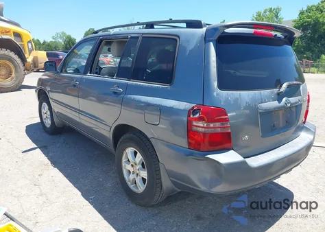 2001 Toyota Highlander V6 from USA, damaged, VIN JTEGF21A810020686